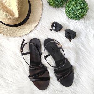 J.Crew Strappy Leather Sandals